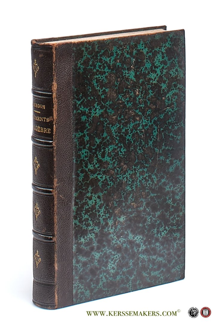 Bourdon, M. - Elements d'Algebre.