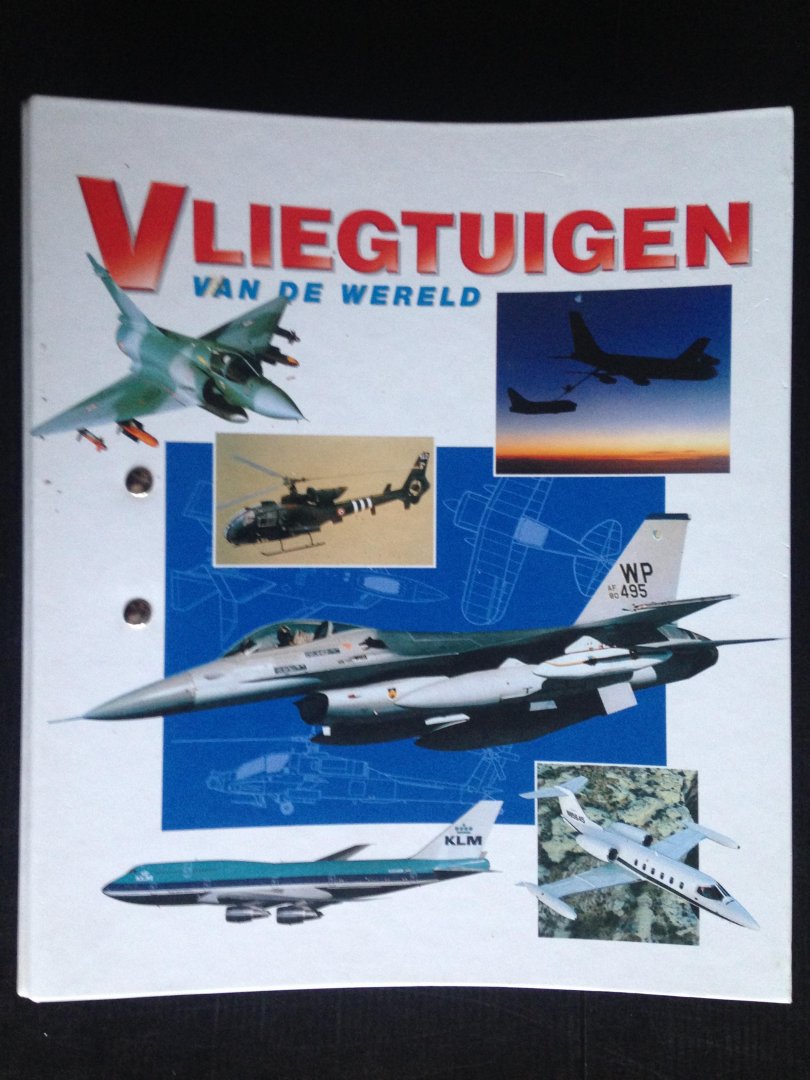  - Vliegtuigen van de wereld, deel 1 Groep 1 Records, 49 bladen, Groep 2 Passagiersvliegtuigen 100 bladen, Groep 3 Helikopters en verticaalstarters 100 bladen