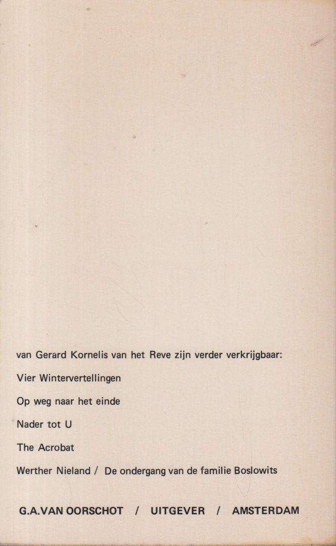 Reve (14 december 1923 Amsterdam, Nederland - 8 april 2006 Zulte, Belgie), Gerard Kornelis van het - Tien vrolijke verhalen