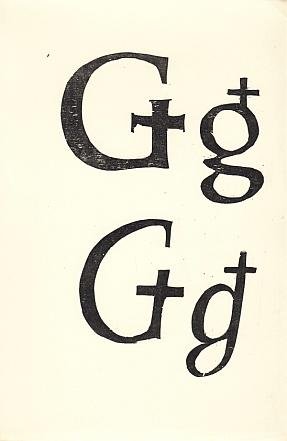 [KURPERSHOEK, Theo] - Zachte g-t ligatuur