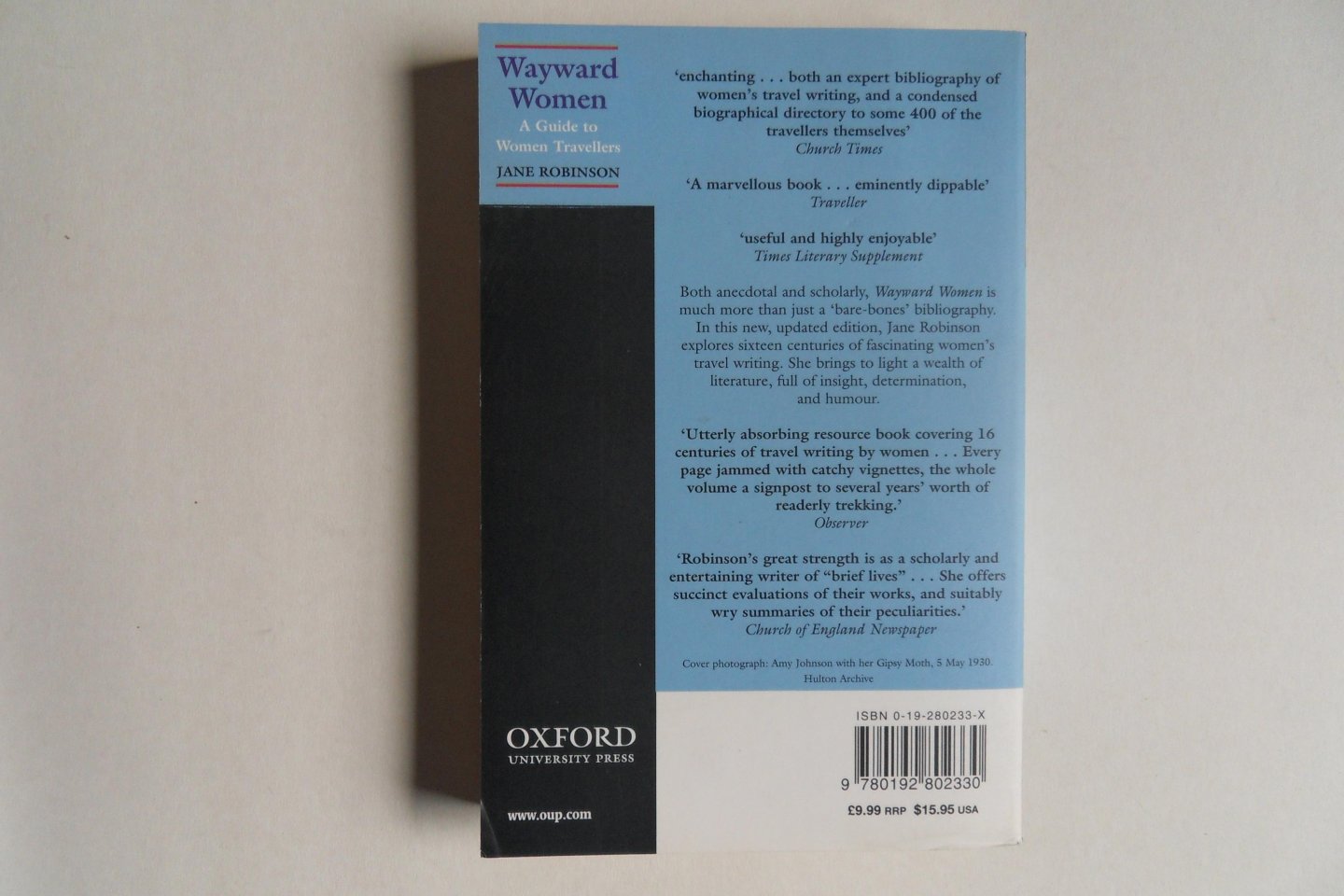 Robinson, Jane. - Wayward Women. - A Guide to Women Travellers.