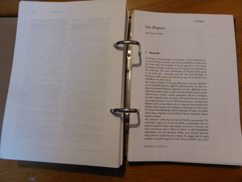 Hulle, Jooris van - Gie Bogaert (uit: Kritisch Literatuur Lexicon)