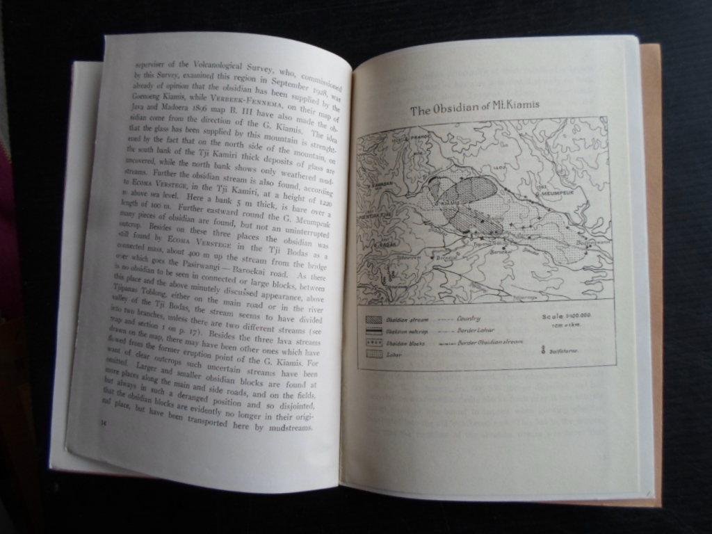 Neumann van Padang, Dr.M. - Obsidian of Goenoeng Kiamis, Fourth Pacific Science Congres, Java 1929