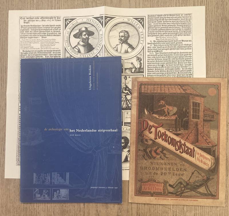 UITGELEZEN BOEKEN. & MAAS, NOP. - De Archeologie van het Nederlandse stripverhaal. Uitgelezen Boeken. Katern voor boekverkopers en boekenkopers. Jaargang 6, nummer 3,