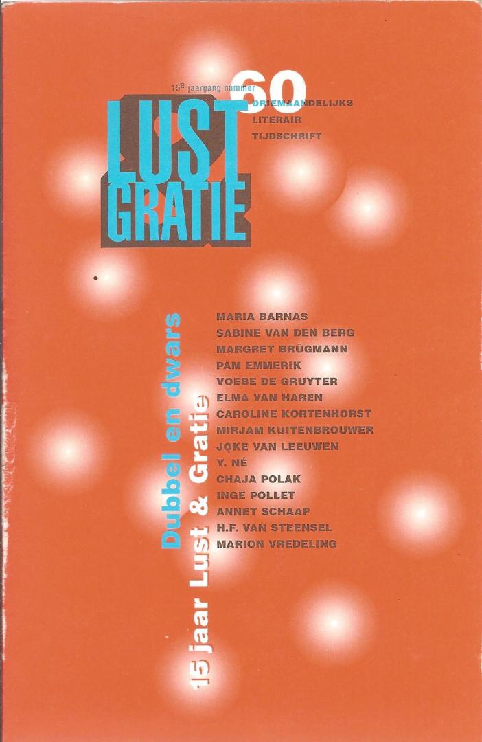 Leeuwen, Joke van e.a. (zie info) - Lust & Gratie 60 -  Dubbel en dwars. 15 jaar Lust & Gratie