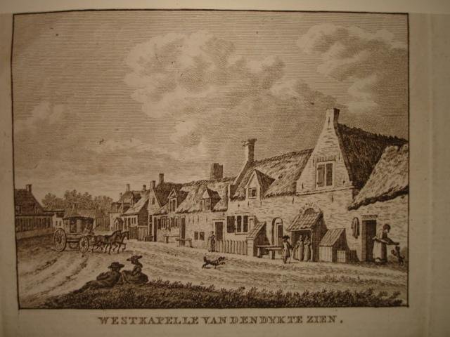 Westkapelle. - Westkapelle van den Dyk te zien.