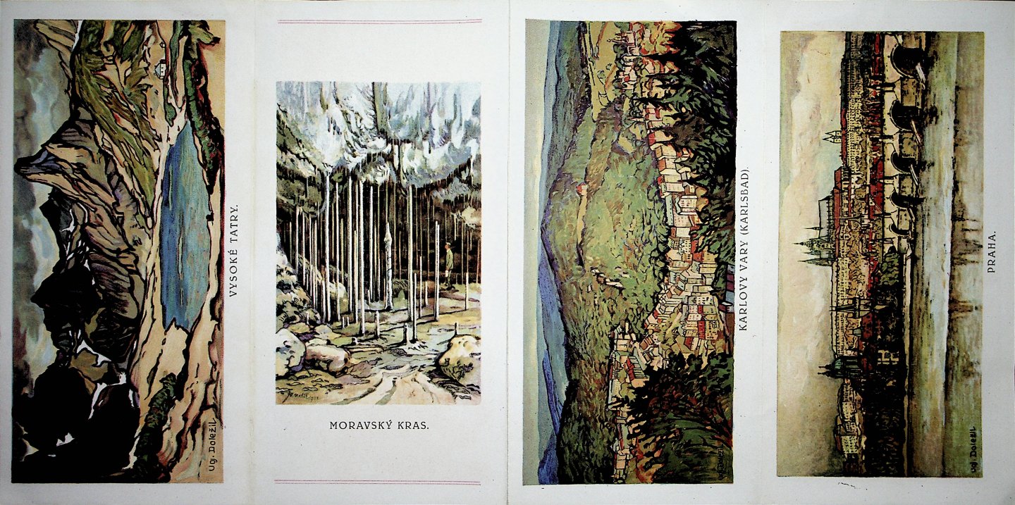 Vojtěch, Doležil - Cesko-Slovensko = Tchecoslovaquie = Czechoslovakia = Tschechoslovakei / [Ontworpen door] Doležil Vojtěch