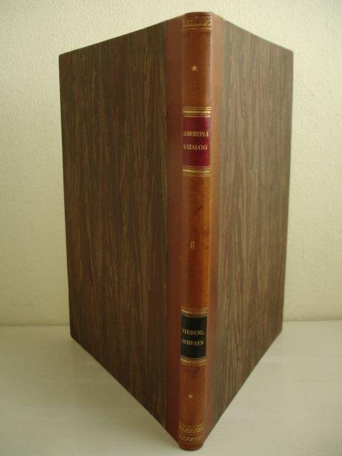 Benesch, Otto. - Beschreibender Katalog der Handzeichnungen in der graphischen Sammlung Albertina, herausgegeben von Alfred Stix. Band II, die Zeichnungen der Niederländischen Schulen des XV. und XVI. Jahrhunderts.