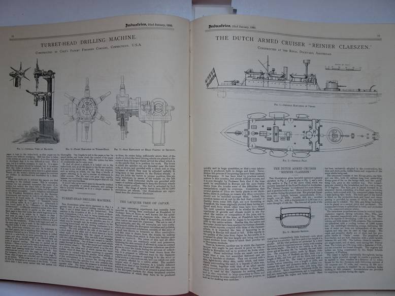 No author. - Industries: a journal of engineering, electricity, & chemistry for the mechanical and manufacturing trades. Vol. XII- January to June, 1892 (In one binding).