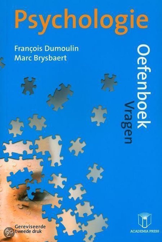 Dumoulin, F., Brysbaert, M. - Psychologie oefenboek