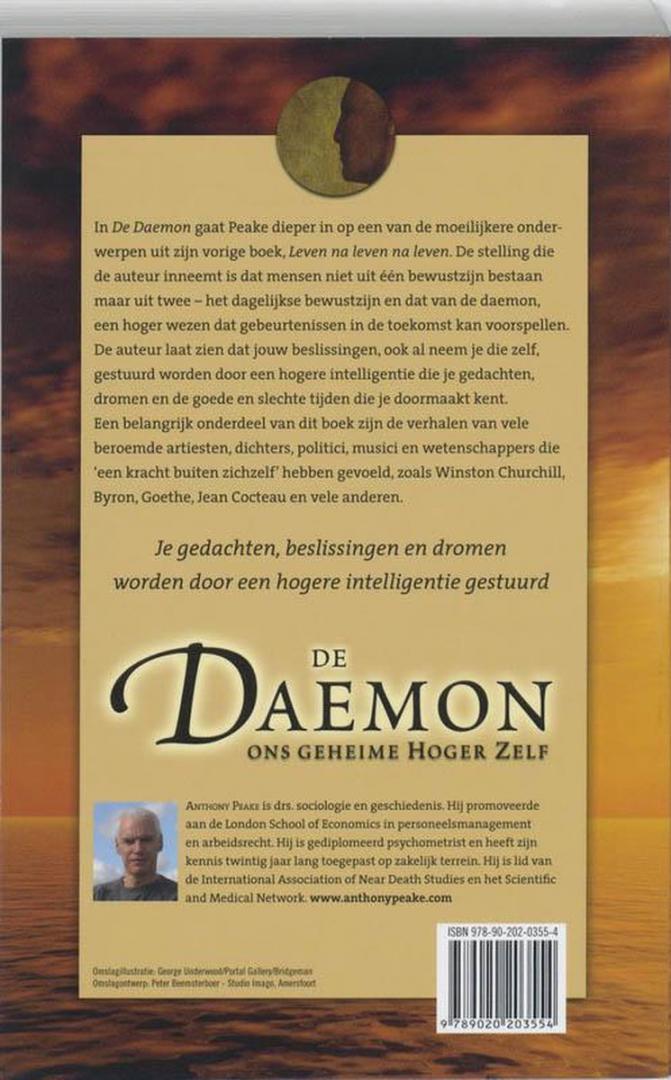 Peake , Anthony - De Daemon Ons geheime Hoger Zelf