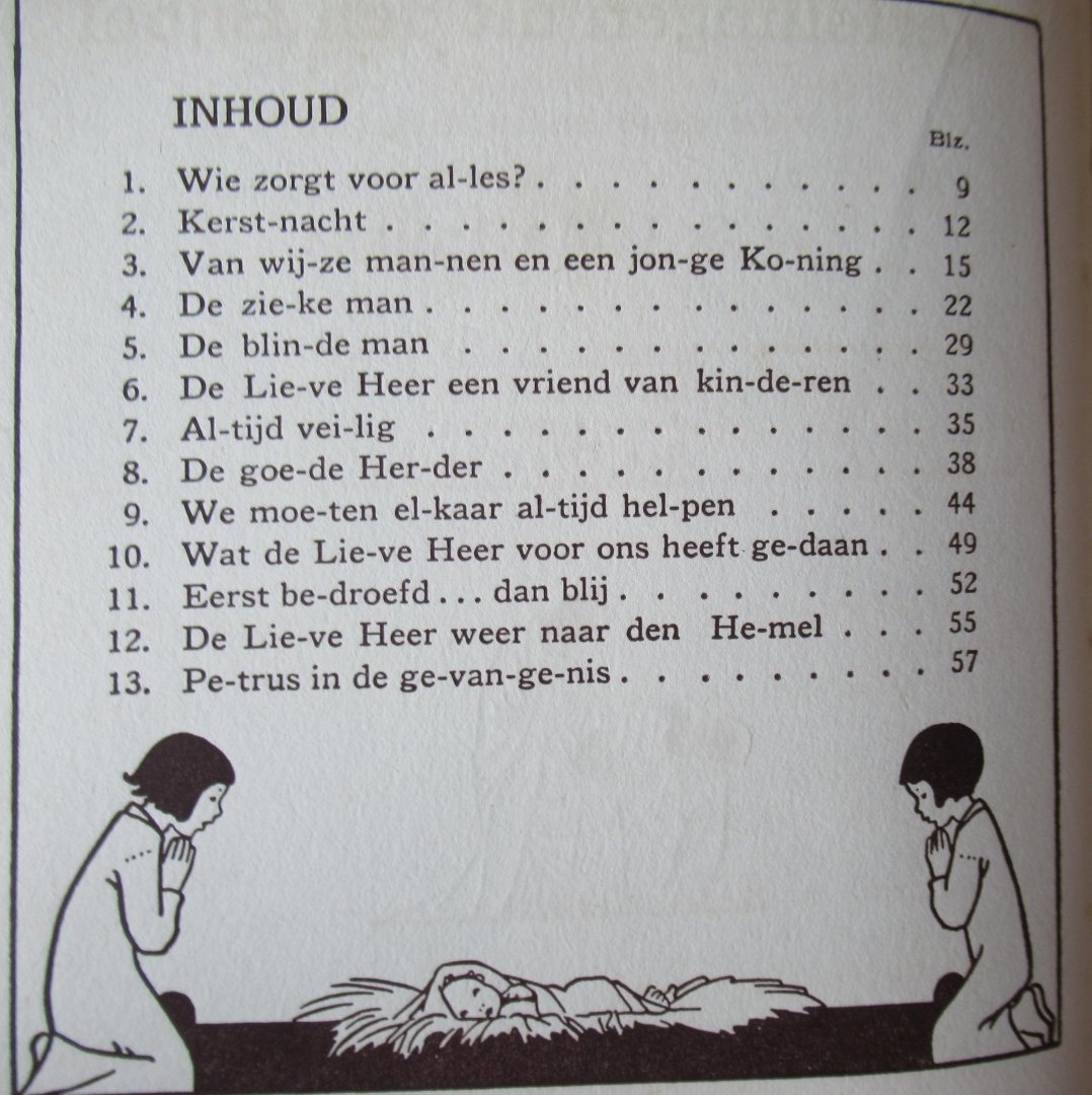 Matthijsse, S.J. - Vertellingen uit den bijbel. voor onze heele kleintjes