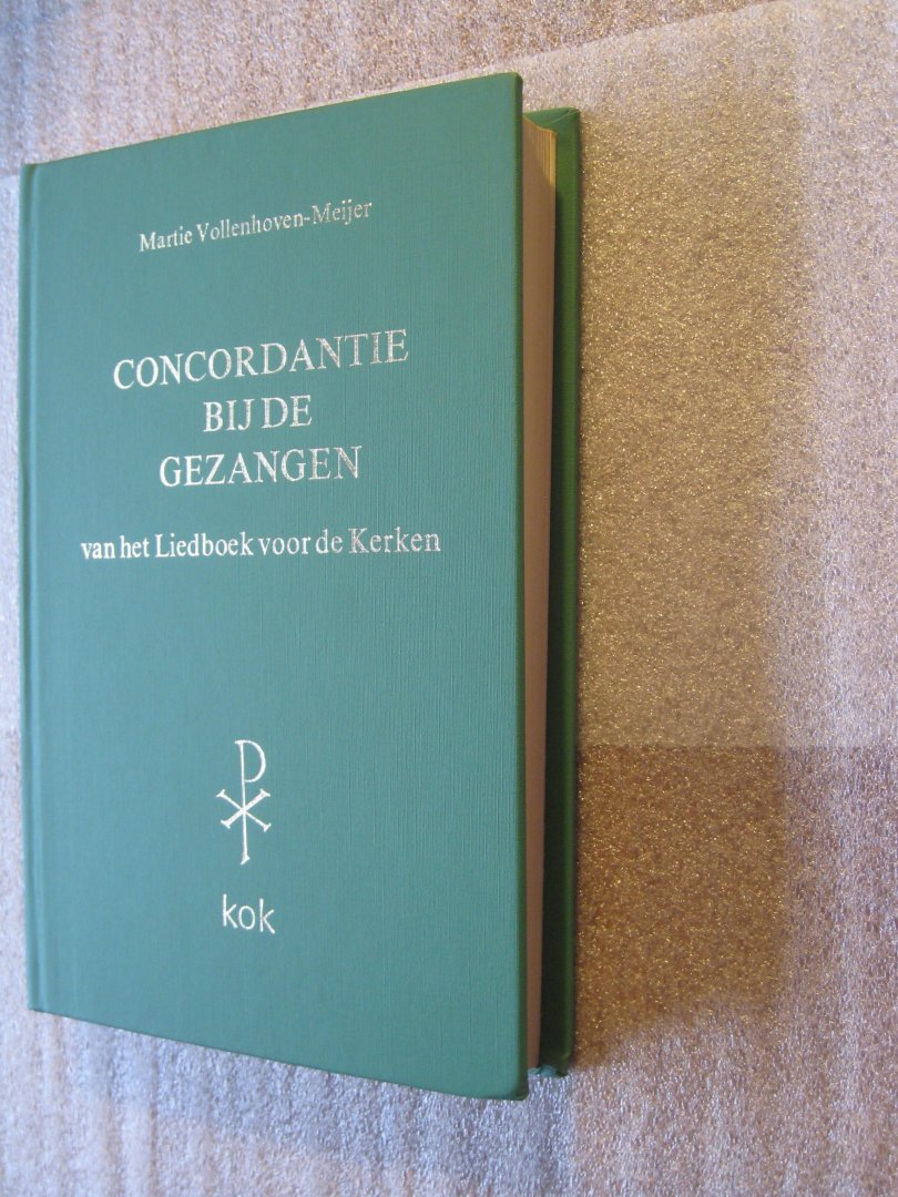 Vollenhoven-Meijer, Martie - Concordantie bij de Gezangen van het Liedboek voor de Kerken