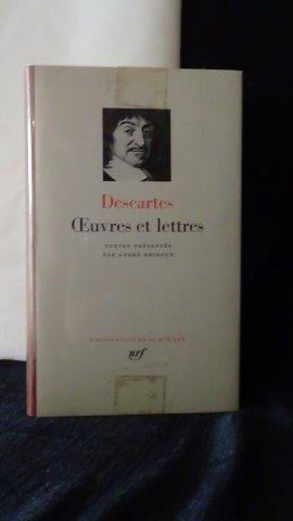 Descartes, - Oeuvres et lettres.