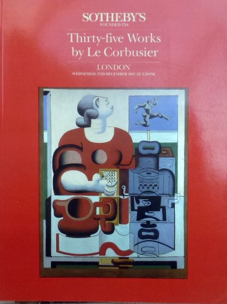 Sotheby,London. - Thirty-five Works by Le Corbusier.