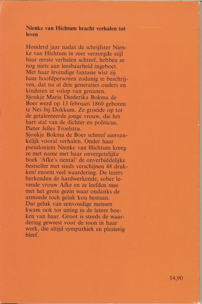 Hichtum, Nienke van - Afkes tiental