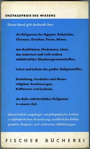 Glasenapp, Helmuth von - Die nichtchristlichen Religionen