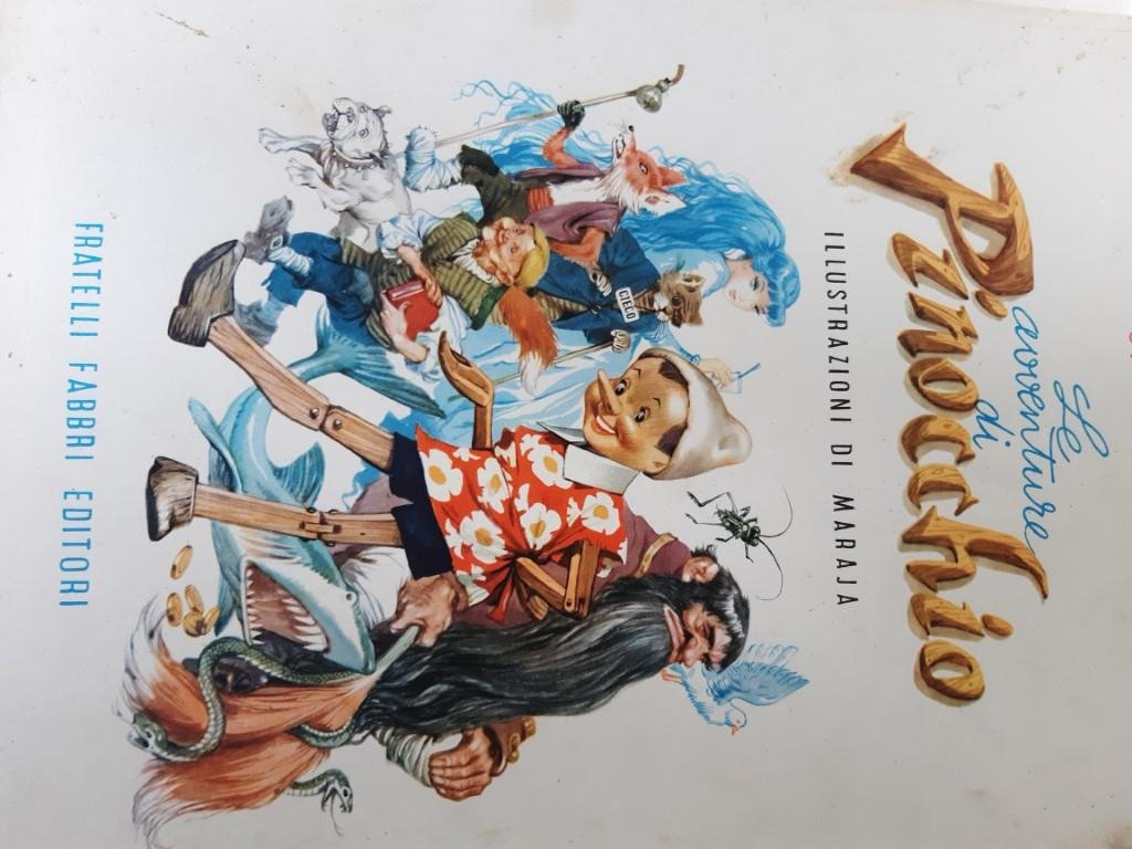 Collodi, C. - le avventure di Pinocchio Carlo Collodi fratelli fabbri editori-anno 1955 (Pinokkio)