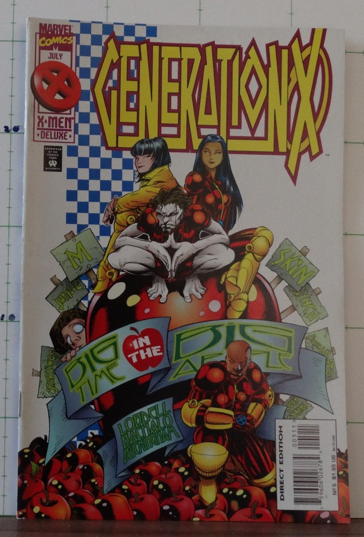 Lobdell, Scott - Bachalo, Chris - Buckingham, Mark - Generation X - july - don't touch that dial!