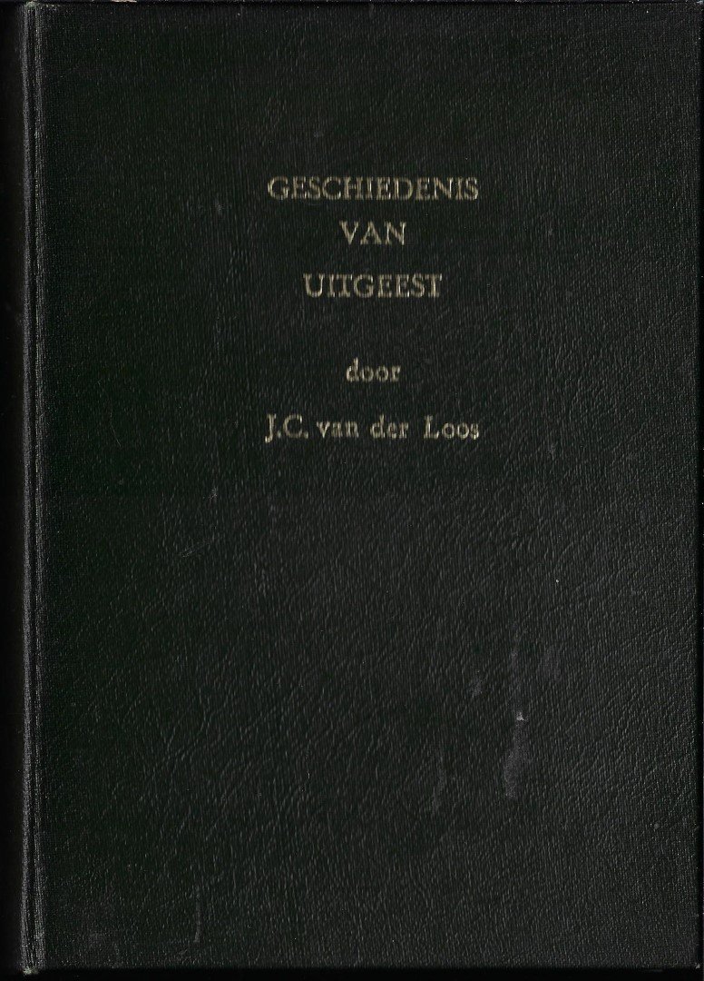 Loos, J.C. van der - Geschiedenis van Uitgeest