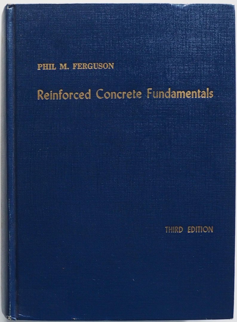 Ferguson Phil M - Reinforced Concrete Fundamentals