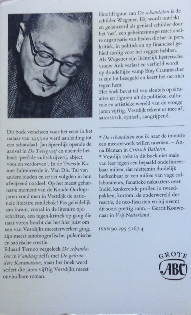 Vestdijk, S. - De schandalen