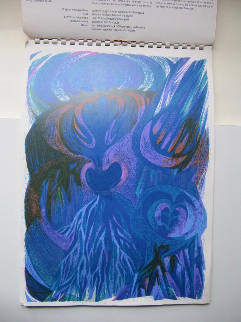 Wilhelm Pelikan - Arlesheim -Schweiz - Weleda Kalender 1972