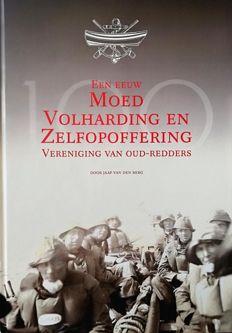 Berg , Jaap van den . [ isbn 9789081323512 ] 1919 - Een Eeuw Moed, Volharding en Zelfopoffering . ( Vereniging van oud-redders . Jubileum boek 100 jarig bestaan .) In 1938 in Utrecht de vereniging Moed, Volharding en Zelfopoffering opgericht, met als doel het behartigen van belangen van oudredders. -
