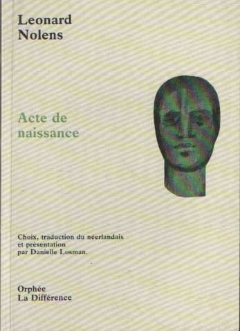 Nolens, Leonard - Acte de naissance