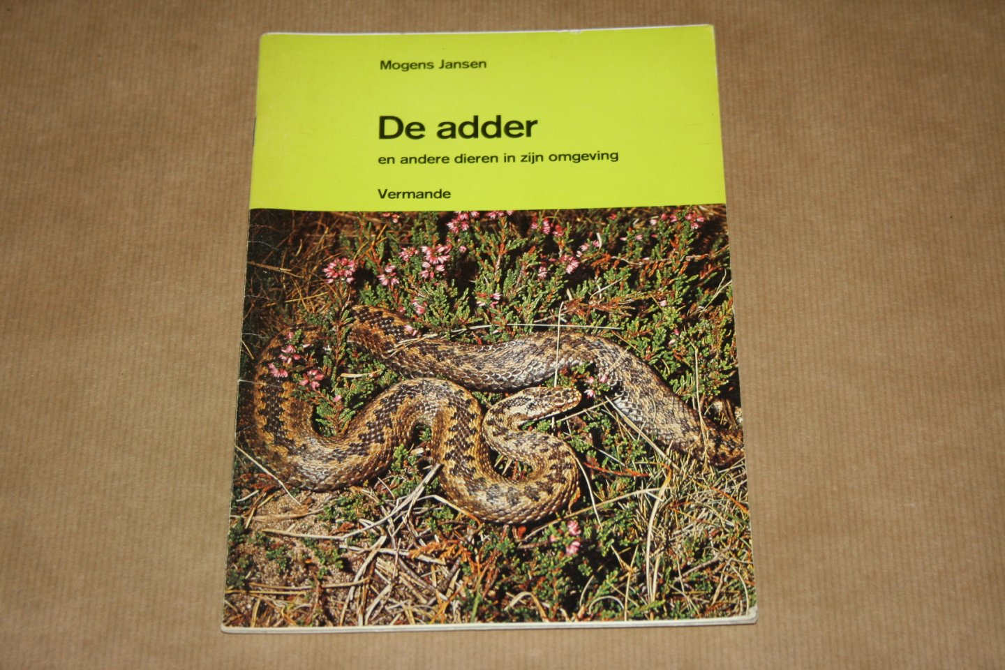 M. Jansen - De adder en andere dieren in zijn omgeving