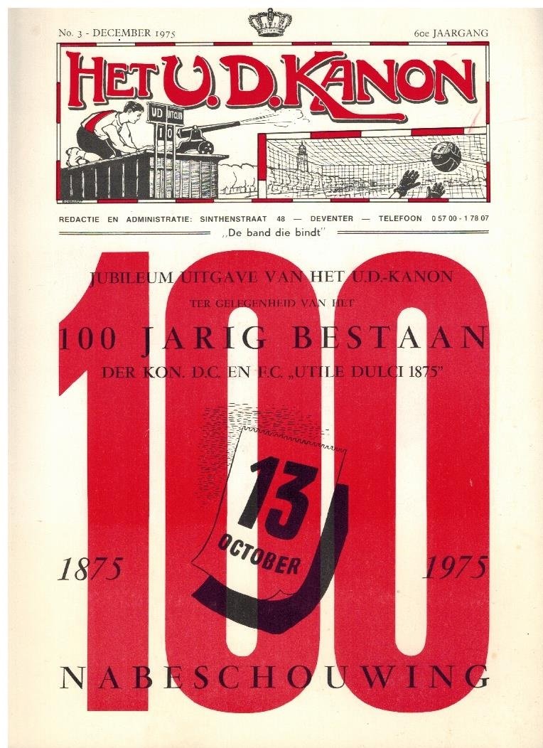  - Het U.D. Kanon Jubileumuitgave December 1975 -Nabeschouwing