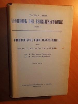 Meij, Prof Dr L.J. - Leerboek bedrijfseconomie Deel 2