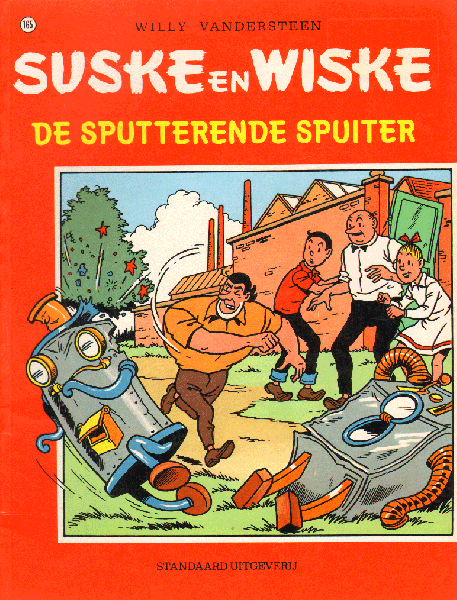 Vandersteen, Willy - Suske en Wiske nr. 165, De Sputterende Spuiter, softcover, goede staat