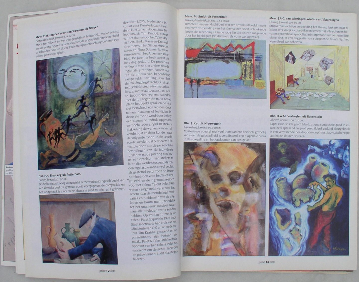  - palet & tekenstift/ kijk en studieblad voor de schilder, tekenaar en kunstliefhebber/ nr 263