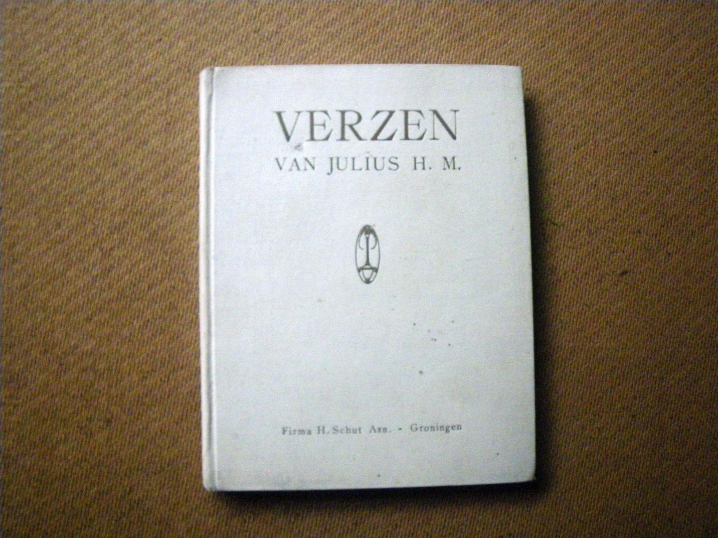 Julius H.M. Pseudoniem van Julius H. Meijer - Verzen
