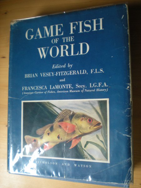 Vesey-Fitzgerald, B - Sportvissen - Game Fish of the World