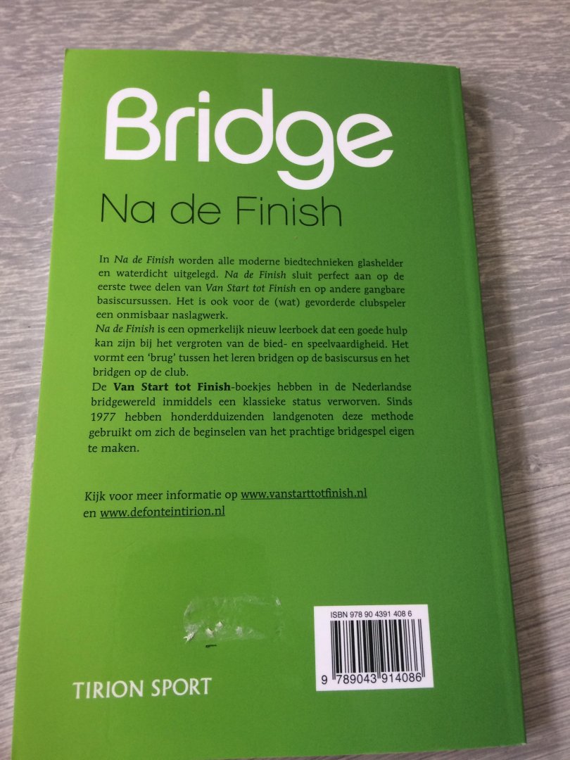 Schipperheyn, Ton, Slagmolen, Martin - Bridge  Na de Finish