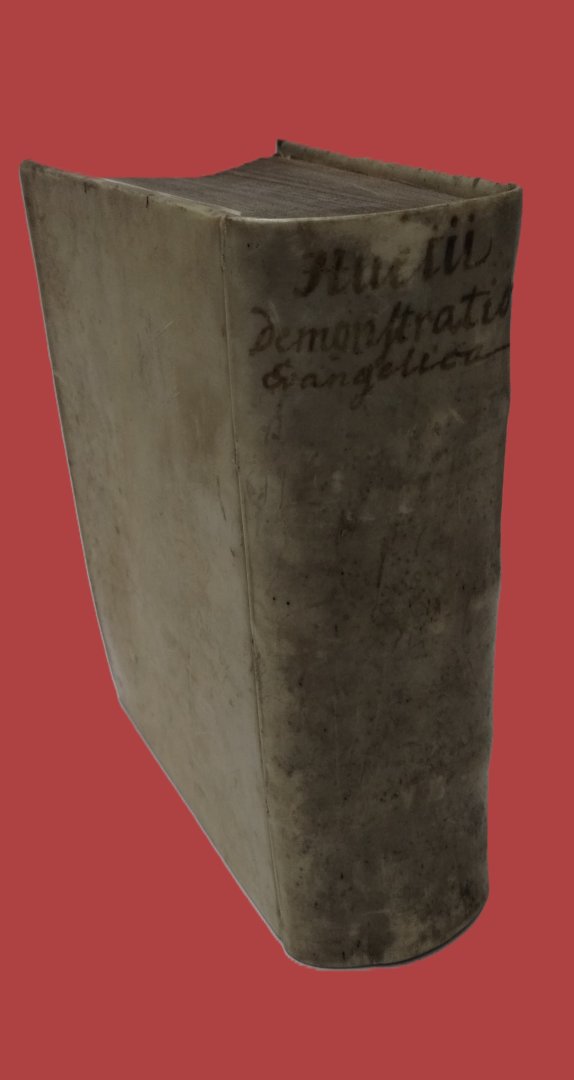 HUET, PIERRE DANIEL - Demonstratio evangelica, adserenisimum delphinum , Quarto editio ad auctore recognita, castigata, & amplificata Accesit auctoris tractatus De paradiso terrestri nunc primum Latine.