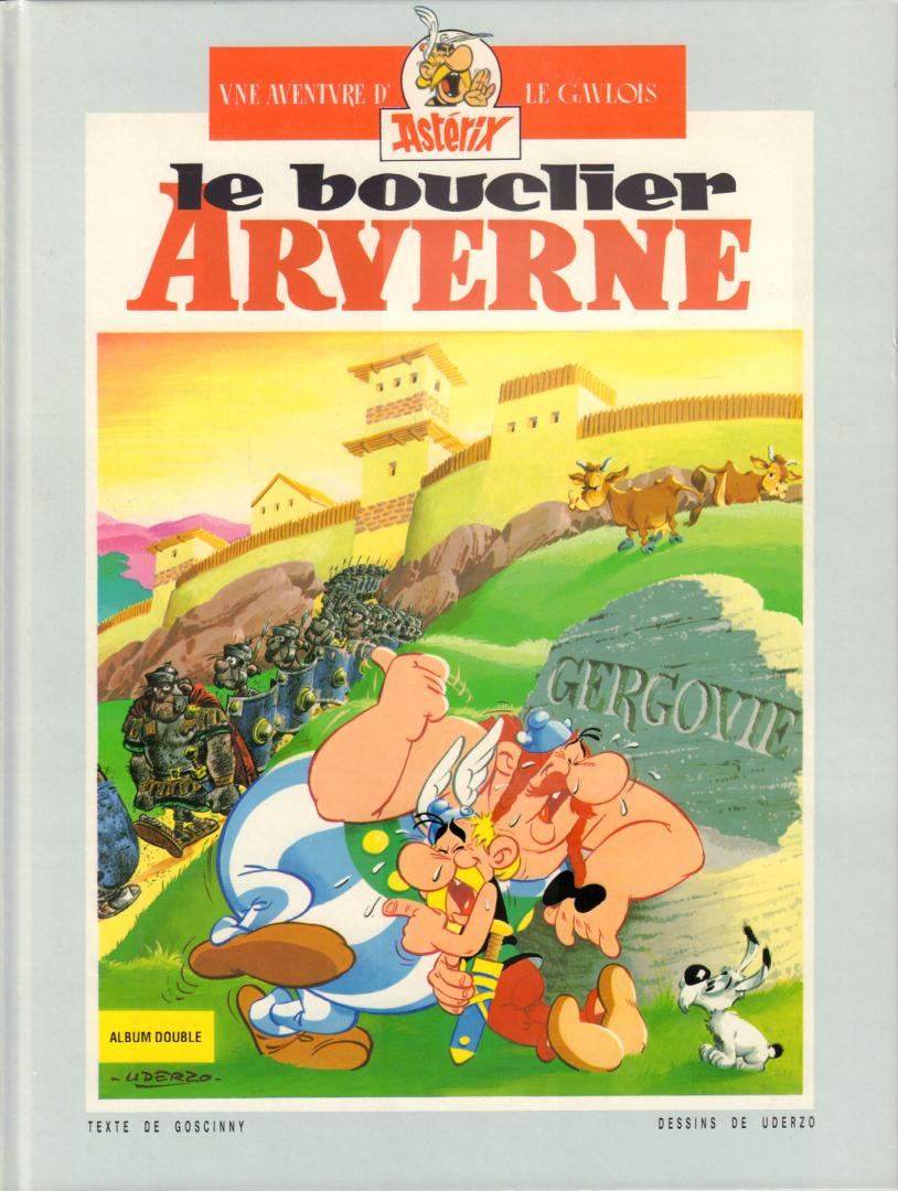 Goscinny / Uderzo - Asterix 06 : Le Bouclier Arverne / Asterix aux Jeux Olympique, France Loisirs Album Double, hardcover, gave staat