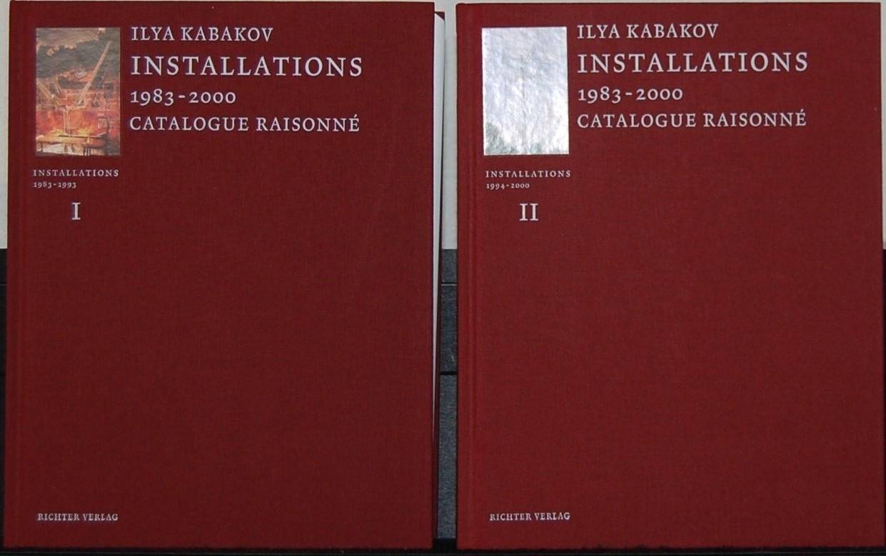 KABAKOV, Ilya. - Installations 1983-2000. Catalogue Raisonne. 2 Volumes