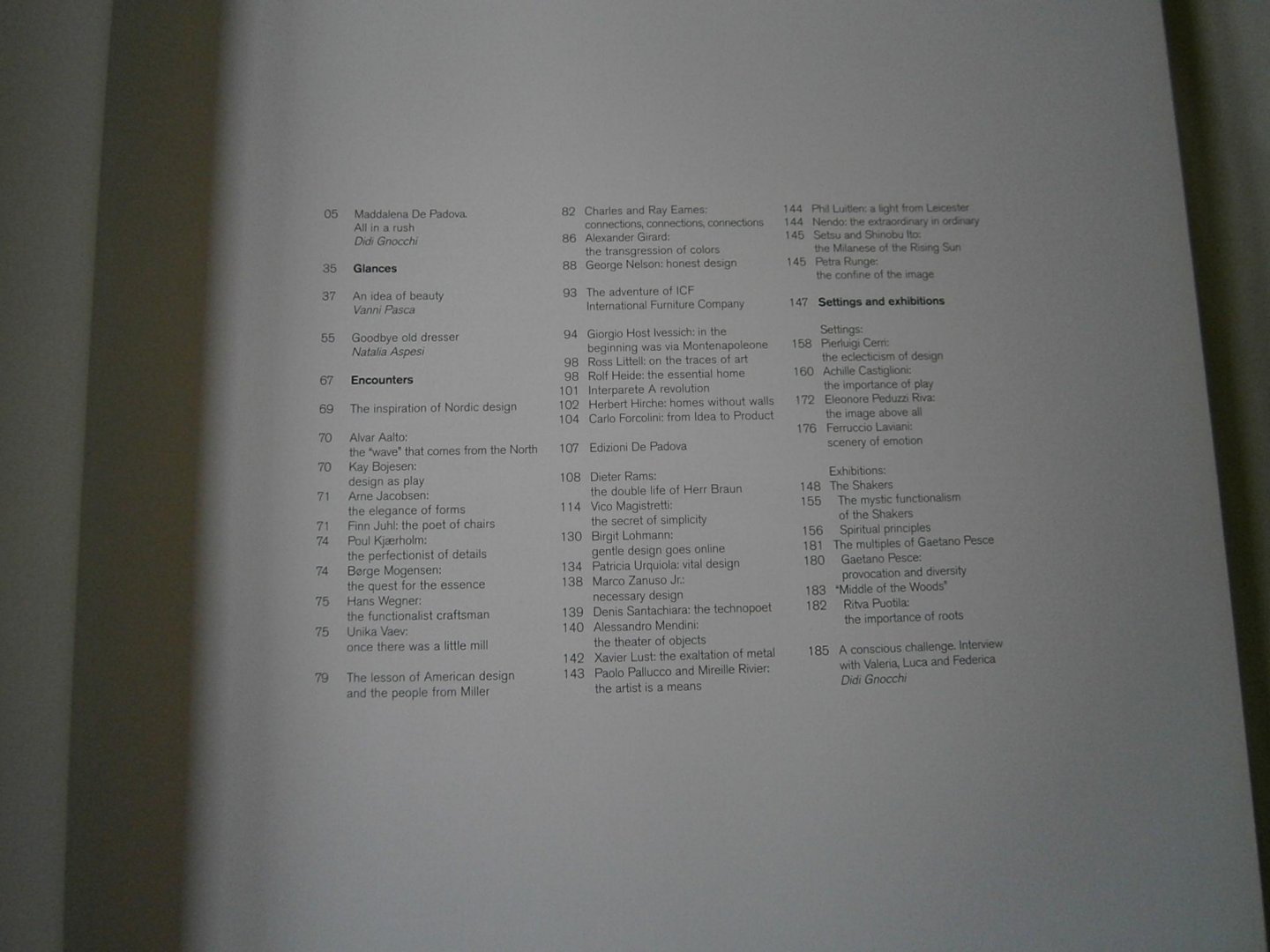 Gnocchi, Didi - E DePadova 50 years of design