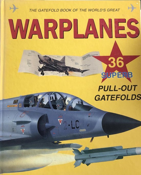  - Gatefold book warplanes-yellew