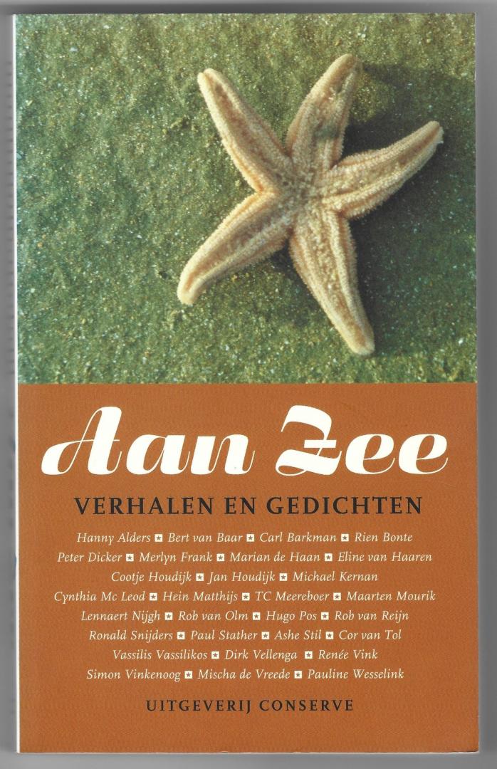 Bakker, K. de (samenstelling) - Aan zee, verhalen en gedichten t.g.v. het vijftienjarig bestaan van Uitgeverij Conserve