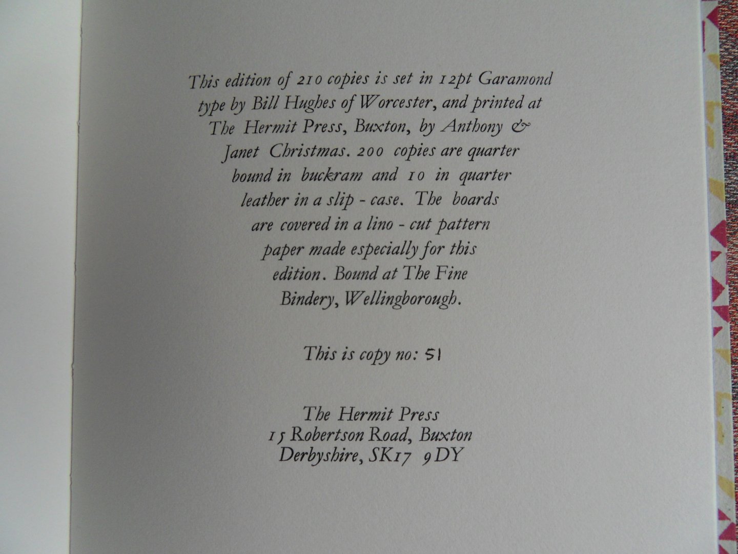 Thoreau, Henry. - Where I Lived and What I Lived For, from Walden. With engravings by Anthony Christmas. [Genummerd ex. 51 / 200 ].