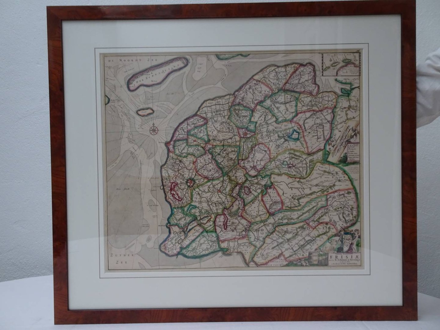 Friesland.. - Tabula Comitatus Frisiae.