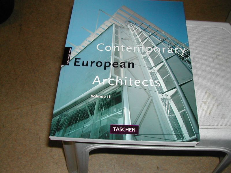 MEYHÖFER, DIRK - CONTEMPORARY EUROPEAN ARCHITECTS volume 2 MEYHÖFER, DIRK - CONTEMPORARY EUROPEAN ARCHITECTS volume 2