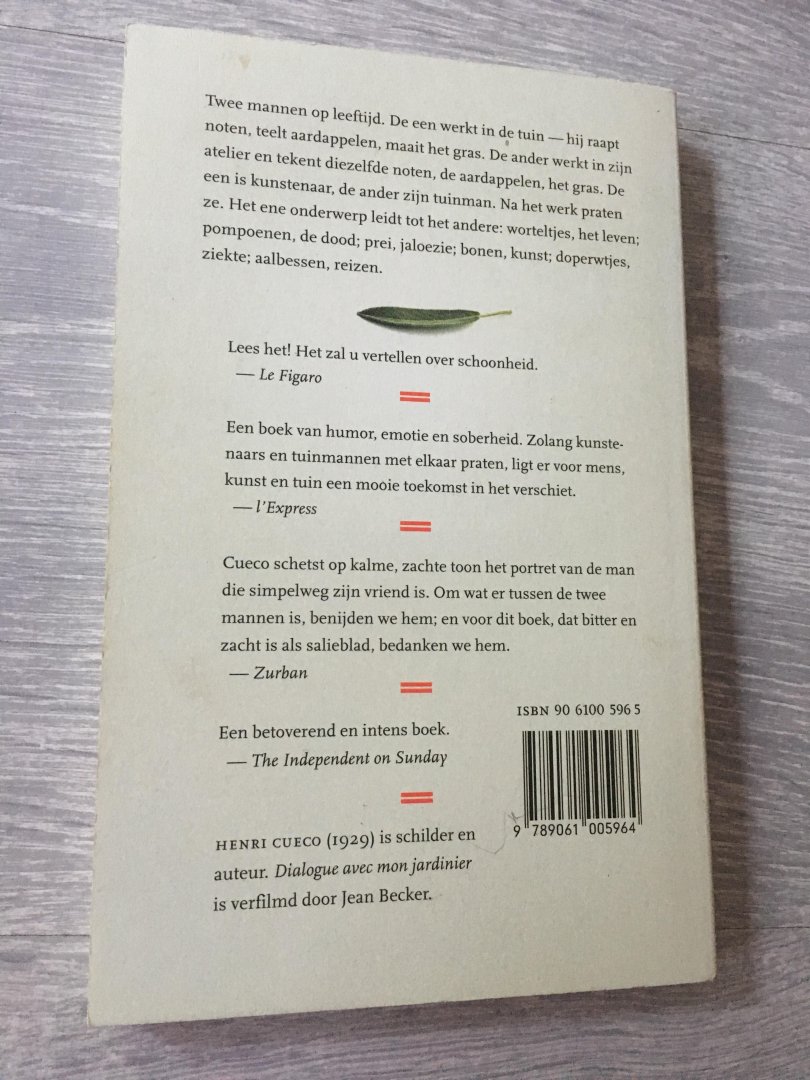 Cueco, H. - Gesprekken met mijn tuinman