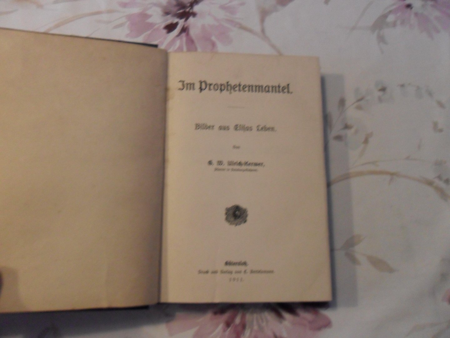 Kerwer-Ulrich G.W. - Im Prophetenmantel