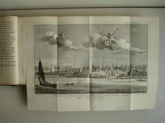 Berkum, Henricus van and J.A.B. M.D. (Johannes Adrianus Block). - Beschryving der stadt Schoonhoven, bevattende in zig een verhaal van derzelver grond, waterstroomen, bevolking, benaming, oudheyd, vryeheeren, handvesten, privilegien, voorregten, keuren, handel, hooft-neeringen, ambagten, brandt, oorlogs-geva...