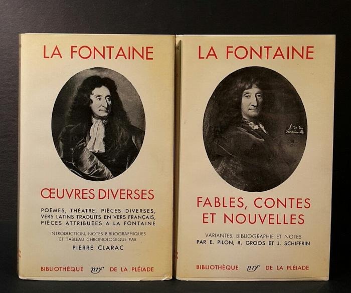 La Fontaine - Fables, Contes et Nouvelles. Oeuvres Complète. Two volumes.